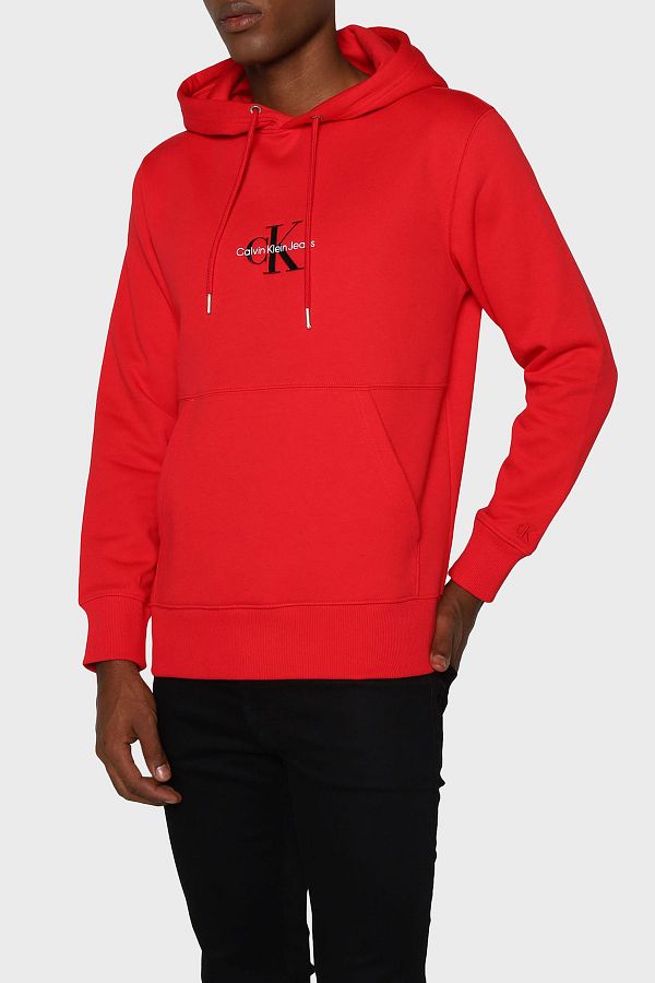 Calvin Klein Sweatshirt Red Regular fit Trendyol
