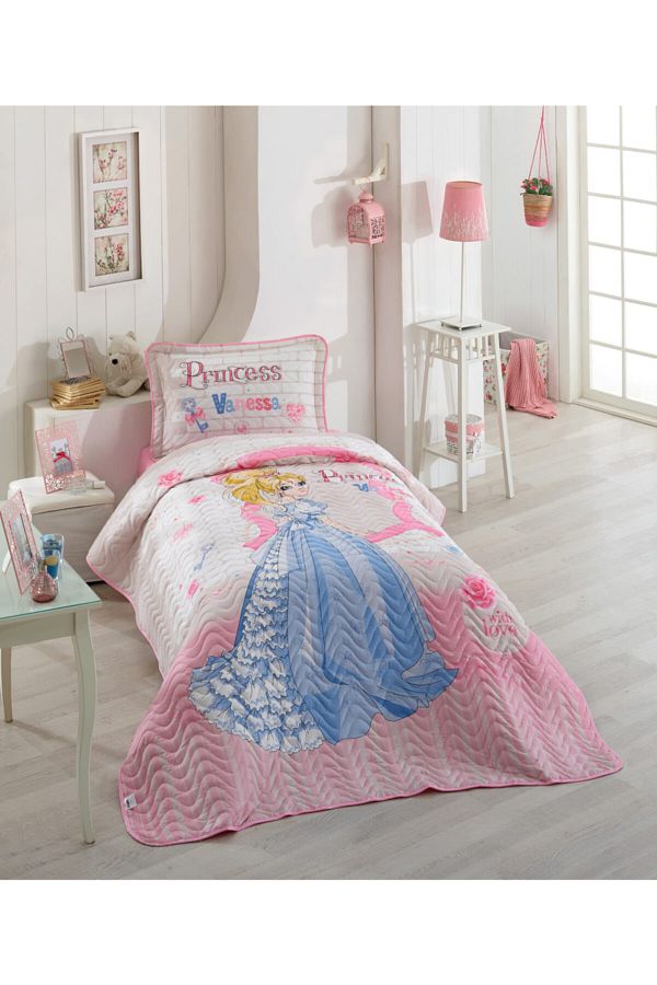 Clasy-Ranforce Single Bedspread Set Vanessa 1