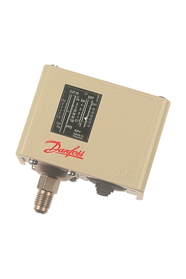 DANFOSS-060-110166| -0.2...7.5 Bar Kp1 Pressure Switch - Auto Reset 1