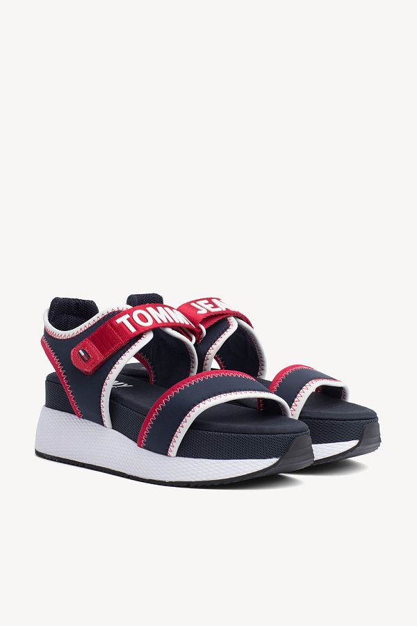 Tommy Hilfiger Women s Sporty Neoprene Hybrid Sandals Trendyol