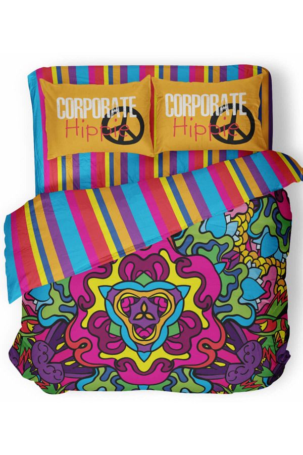 Helen George-Double Hippie Bedding Set 1