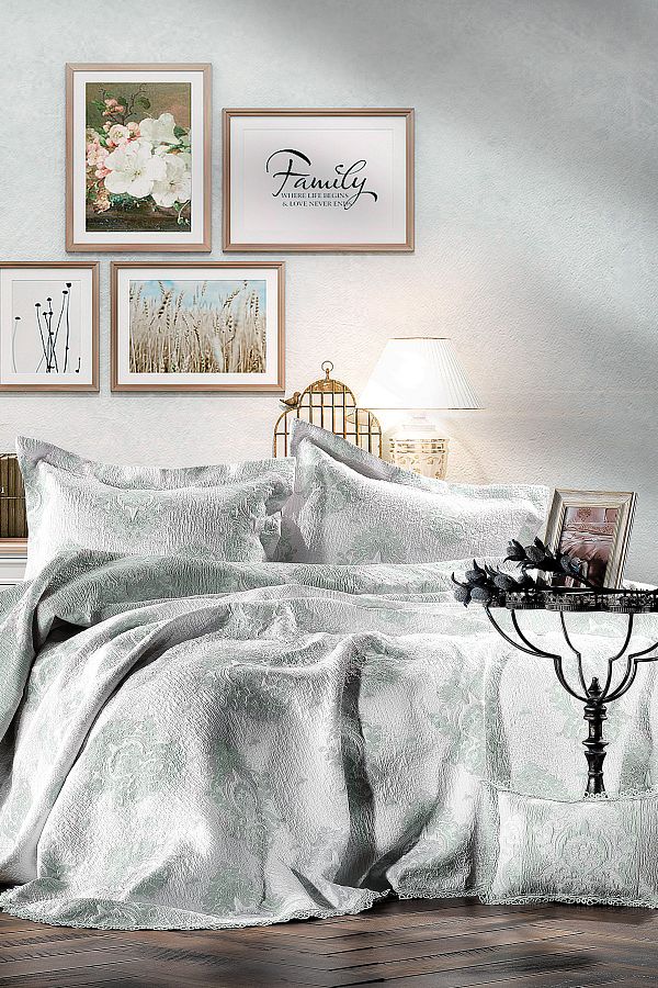 ZEBRA CASA-All Days Damask Bedspread Single 1