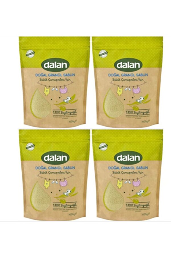 Dalan 4 adet Granül Toz Sabun İçin 1 kg