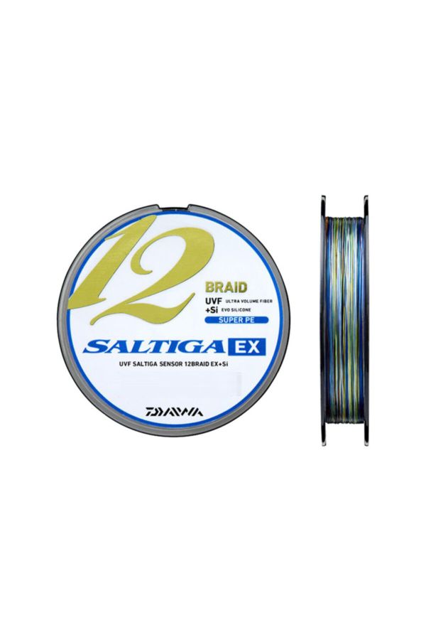 DAIWA Saltiga 12 Braid 300m Multicolor Rope Fishing Line 0.16mm