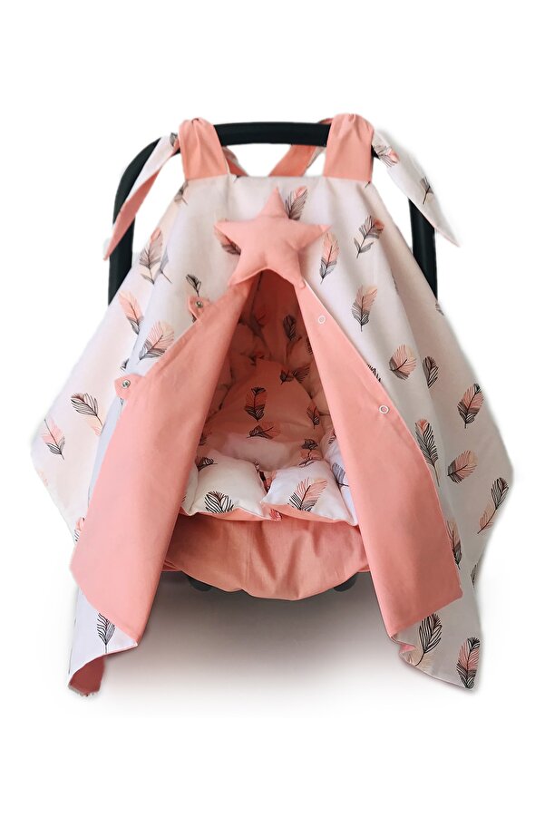 Atölye Eda Exclusive Puset Örtüsü Minderi Çarşafı 3 Parça