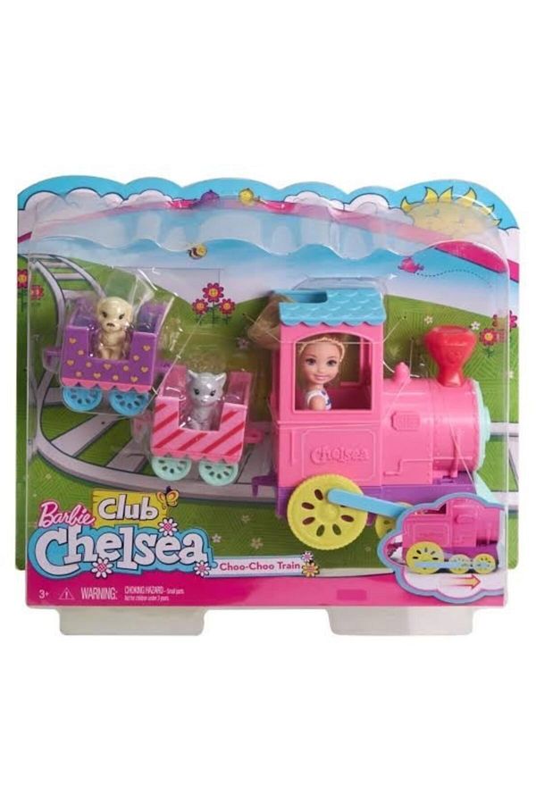 Chelsea train barbie clearance