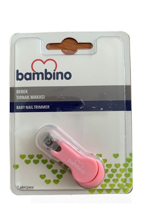Bambino Newbebek Pembe Bebek Tırnak Makası