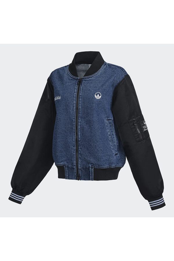 adidas Hl9069 k Varsity Jacket Women s Jacket Blue Trendyol