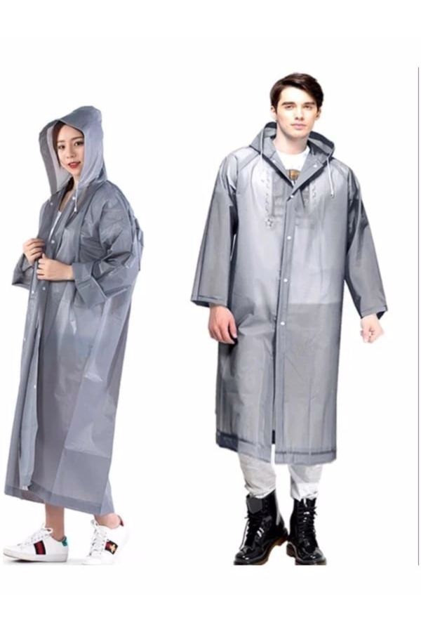 Budi Fishing Raincoat Hooded Raincoat Waterproof Raincoat Poncho Women Men  Unisex