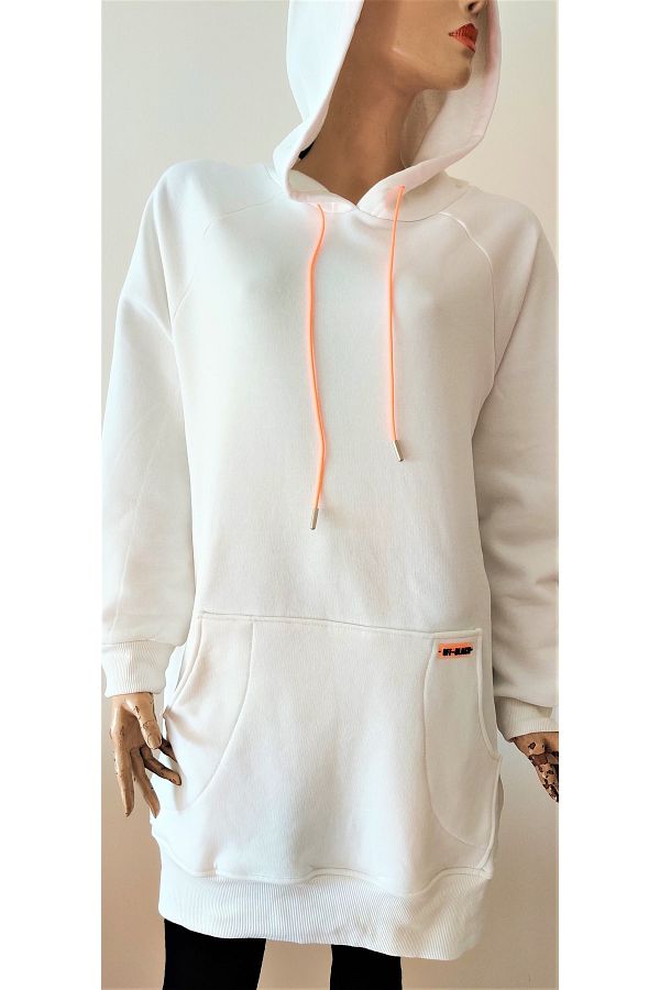 Z N STYLE Oversize Hooded Blouse Sweatshirt Tunic Trendyol
