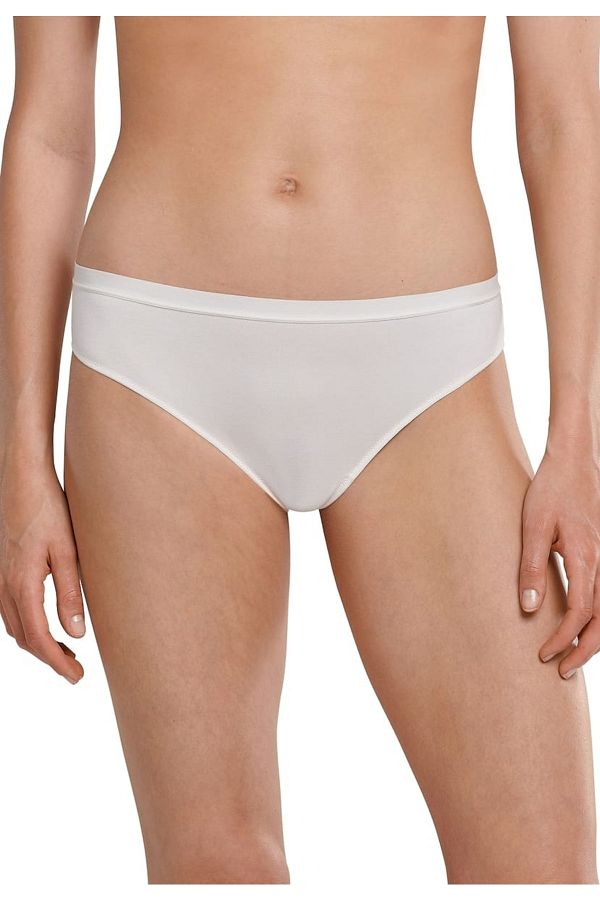 Schiesser-Damen Slip – Brasilianischer Slip, Modal und Spitze, Jersey mit Spitze, einfarbig 1