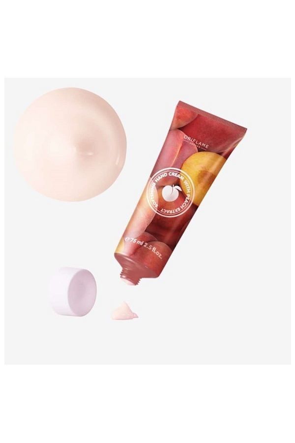 Oriflame-Charming and Softening Hand Cream with Vitamin C - Peach Extract Fragrance 1