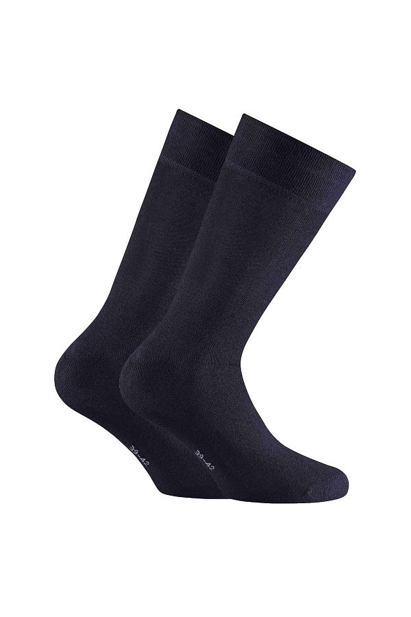 Rohner advanced socks-Rohner Unisex Socken, 2er Pack - Bambus, Kurzsocken, Basic 1