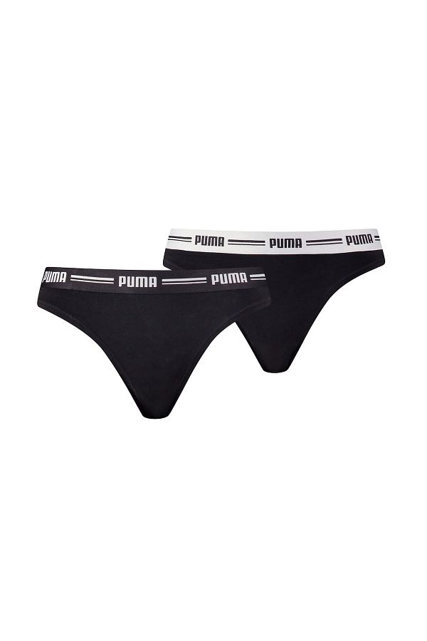 Puma-Damen String – ikonischer, weicher Baumwoll-Modal-Stretch, 2er-Pack 1