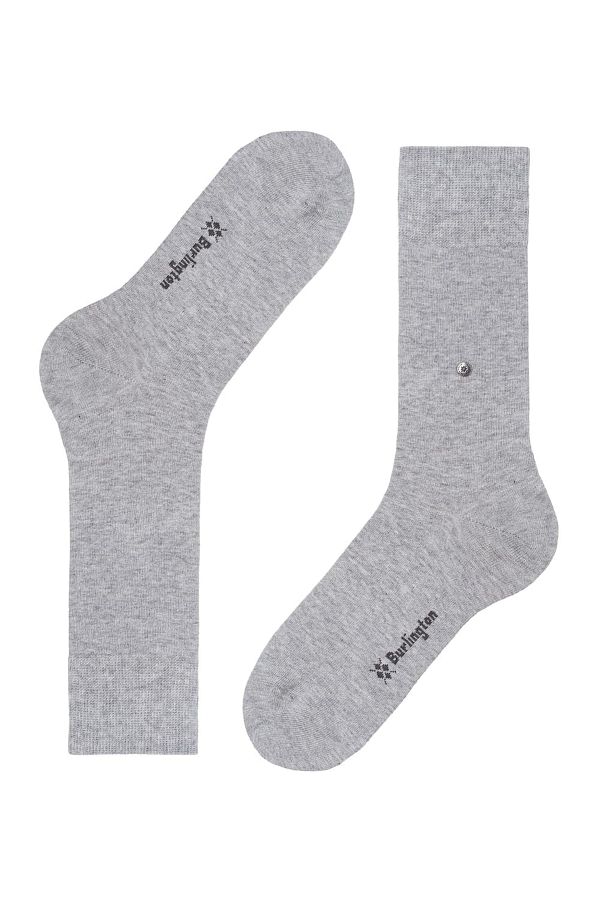 Burlington-Herren Socken Casual 2er Pack - Baumwolle, Uni, Onesize, 40-46 1