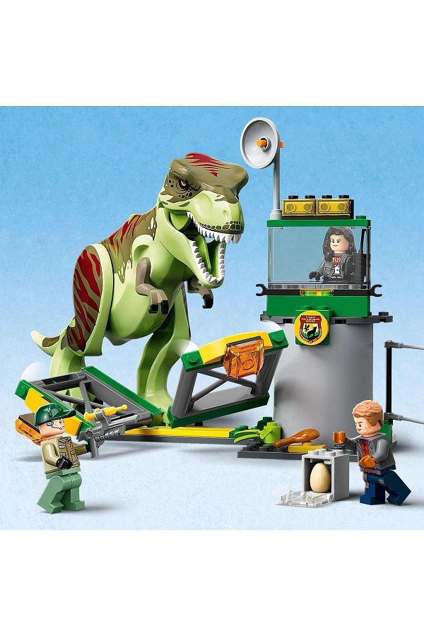 LEGO Jurassic World T. rex Dinosaur Escape 76944 Construction Set for Children Age 4 and Above 140 Pieces Trendyol
