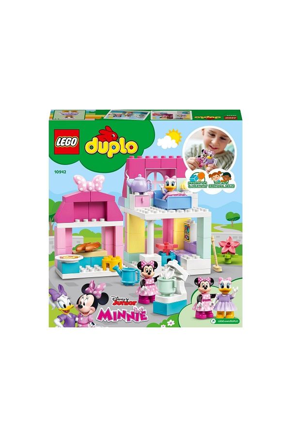 LEGO DUPLO Disney Minnie s House and Cafe 10942 Doll House Set with Minnie Mouse and Daisy the Duck 91 Pieces Trendyol