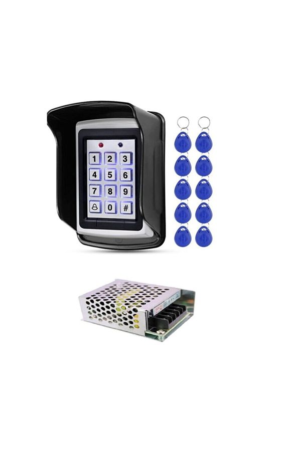 SONEX-RFID Electronic Password Door Lock Set 10 Magnetic Keys 1