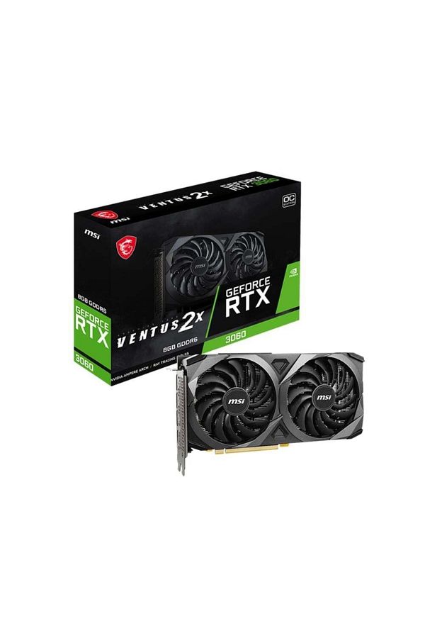 MSI-Geforce Rtx 3060 Ventus 2x Oc 8gb Gddr6 128bit Nvidia Graphics Card 1