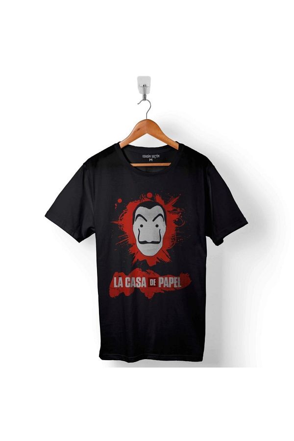 Kendim Sectim La Casa De Papel Lacasa Skull Men s T Shirt Trendyol
