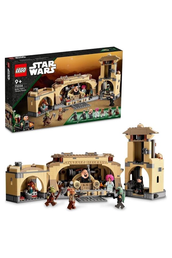 LEGO-® Star Wars™ Boba Fett's Throne Room 75326 - Building Set for Kids Ages 9 and Up (732 Pieces) 1
