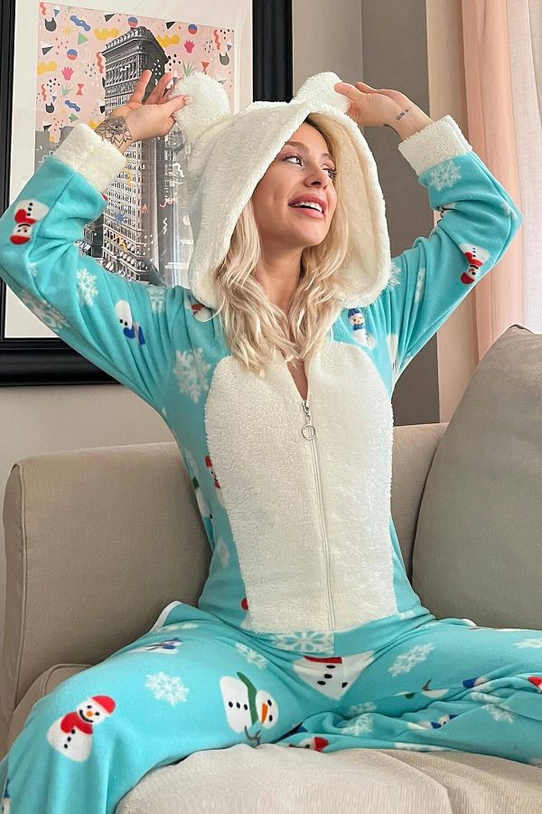 Womens snowman pajamas online