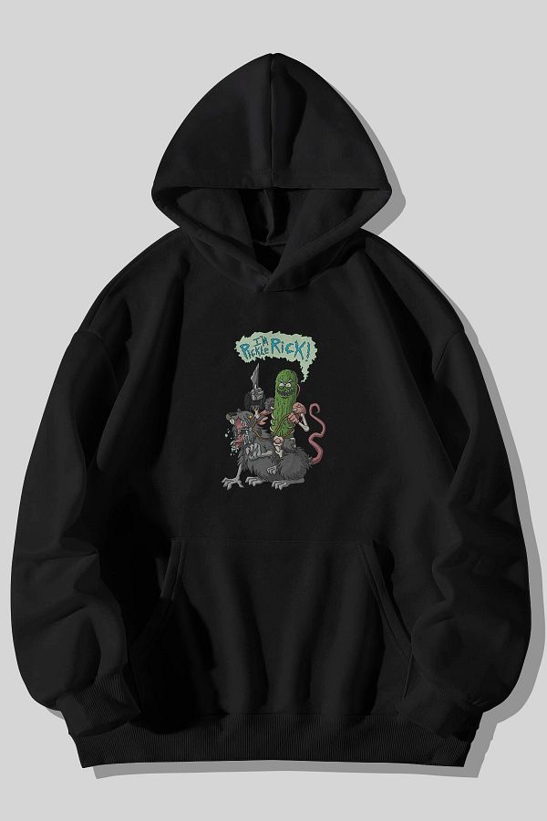 pickle rick pullover