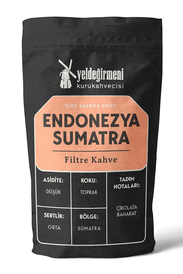 Yeldeğirmeni Kurukahvecisi-Sumatra Filter Coffee Indonesia 500 gr 1