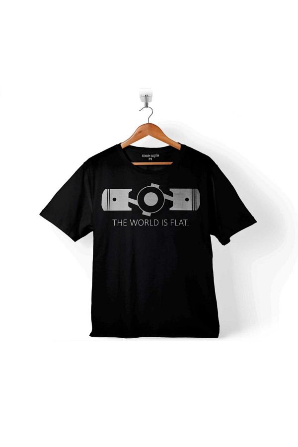 World is flat t shirt top