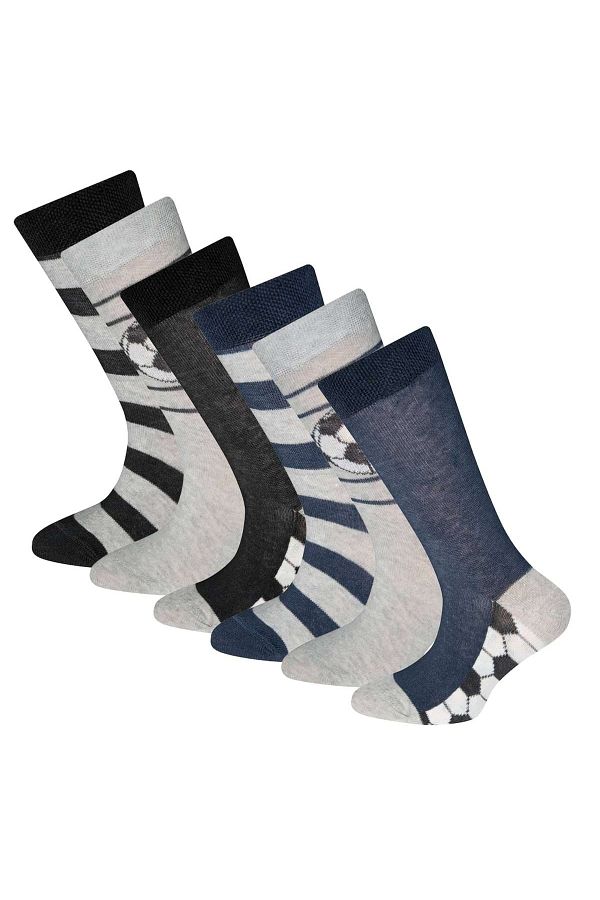 Ewers-Jungen Socken, 6er Pack - Socken, Fußball, Baumwolle 1