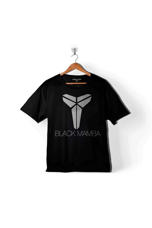 Kendim Sectim Kobe Bryant Black Mamba Logo Nba Basketball 2 Kids T Shirt Trendyol