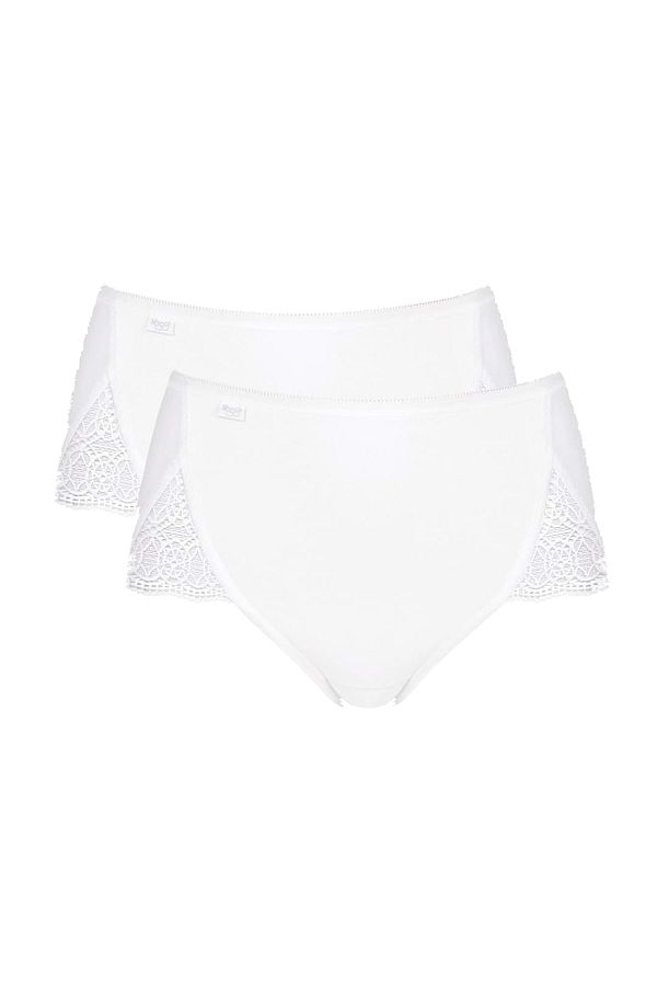 SLOGGI-Damen Slip - Maxi, Pure Sense Luxe, 2er Pack, einfarbig 1