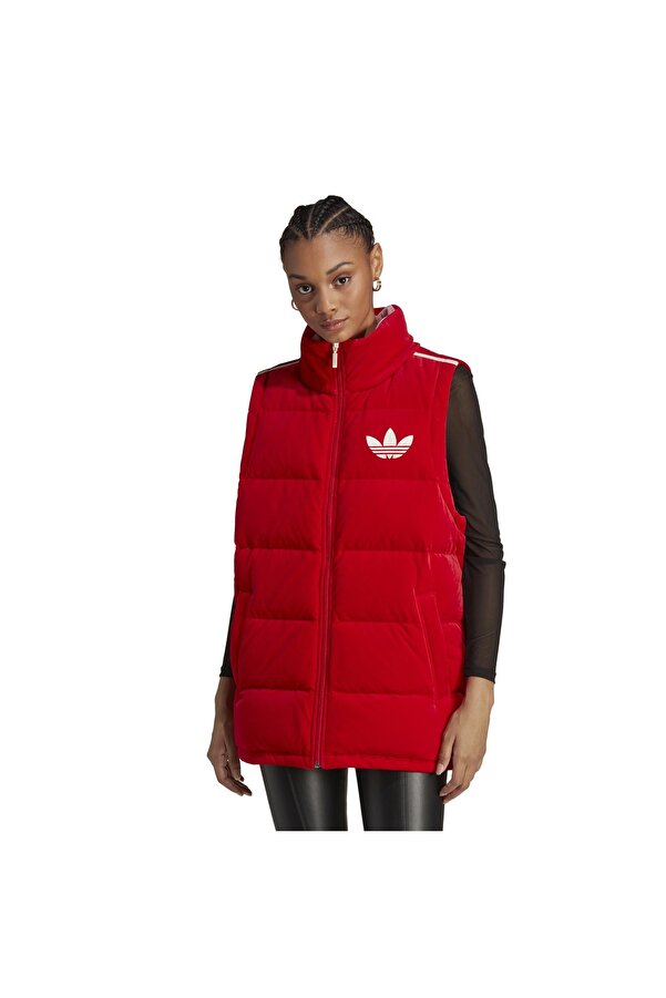 adidas red vest