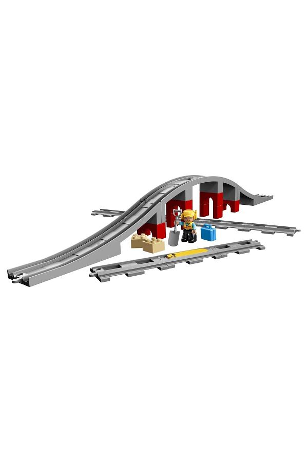 LEGO DUPLO Train Bridge and Rails 10872 Toy Construction Set for Kids 26 Pieces Trendyol