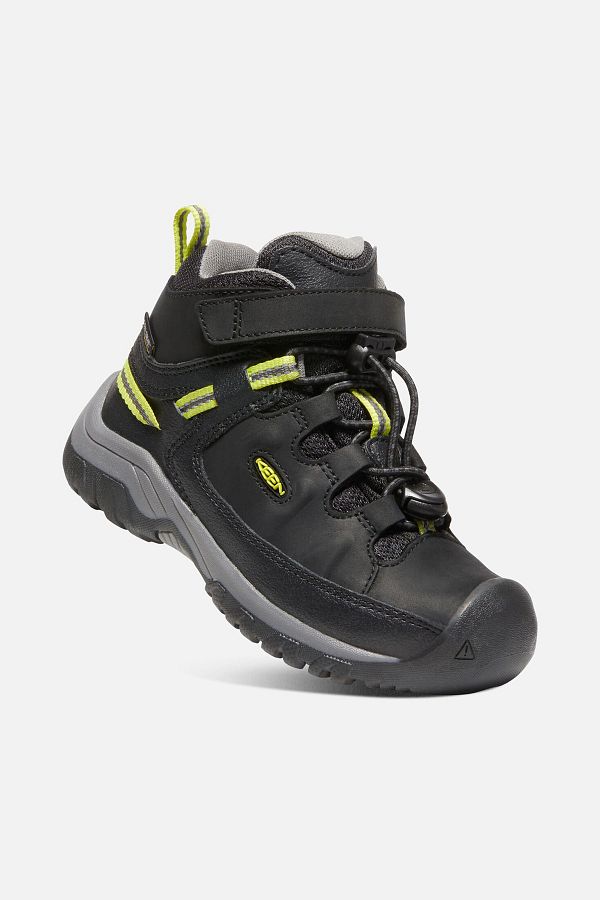 Keen-Leather Black Boy's Outdoor Boots1026297-670 Targhee Mid Wp 1