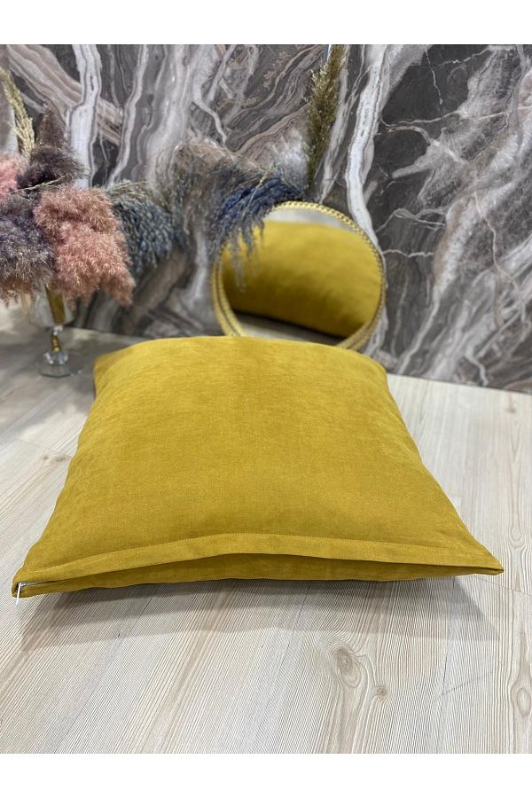 Velvet floor pillow discount
