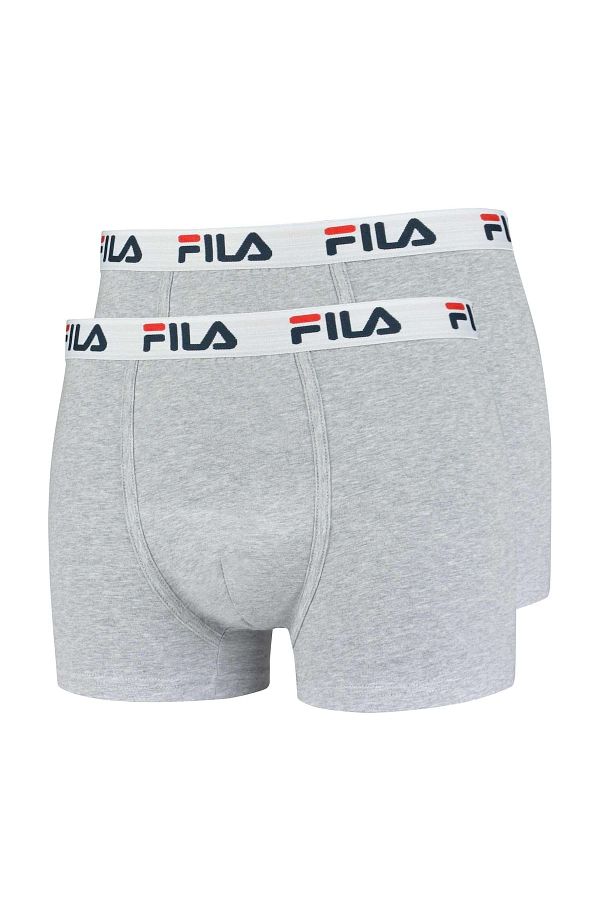 FILA-Herren Boxershorts, 2'li Paket - Baumwolle, einfarbig 1