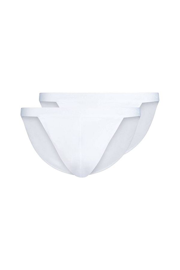 Skiny-2er-Pack Herren-Tanga-Slip – Baumwolle Retro, Unterhose, Feinripp, Baumwolle 1
