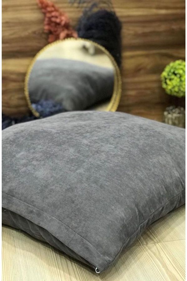 Velvet floor pillow on sale