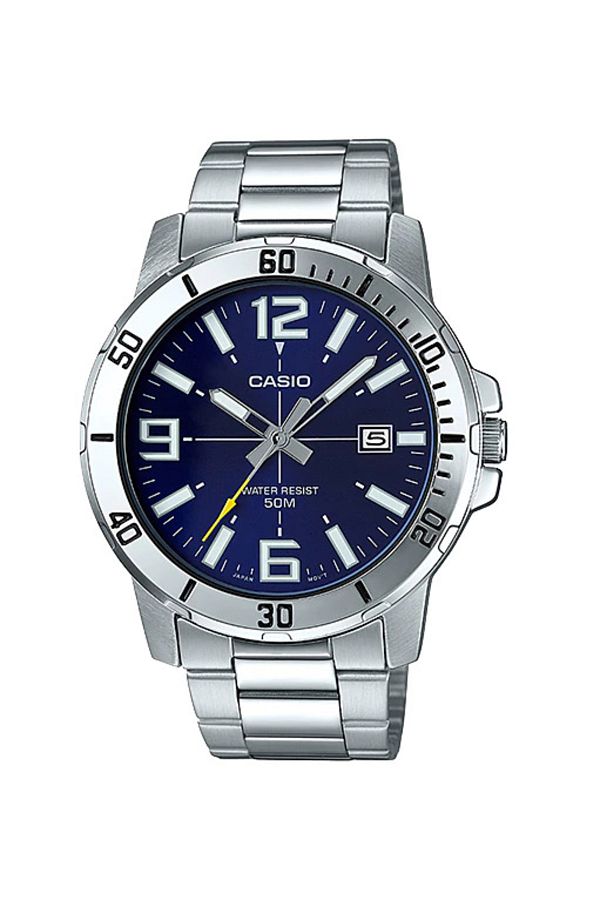 Casio-Men's Wristwatch - MTP-VD01D-2BVUDF Model 1