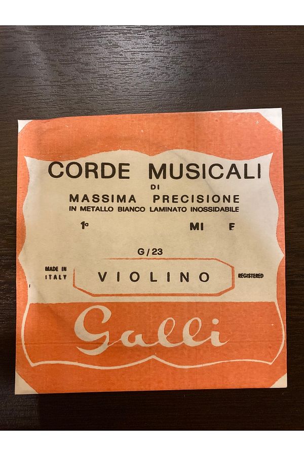 GALLİ-Galli 1.No Violin String - Single Mi String 1