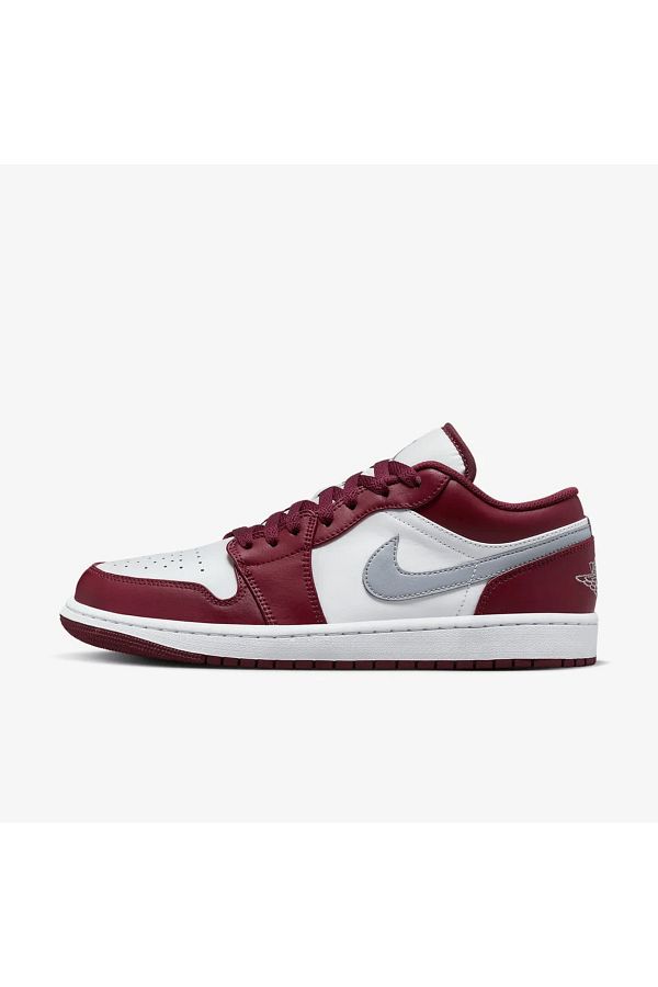 Nike Air Jordan 1 Low White Bordeaux Trendyol