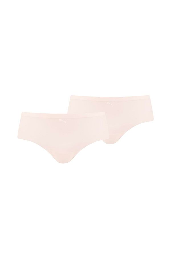 Puma-Damen Hipster 2er-Pack – Mikrofaser Nahtlos Unterhose, Einfarbig 1