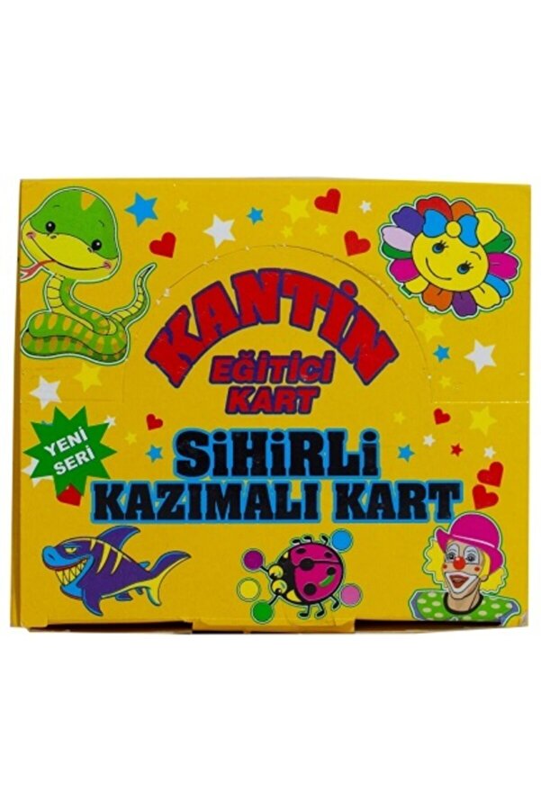 Redro Home Yeni Seri Sihirli Kazımalı Eğitici Kart Mega Paket (60 Adet)