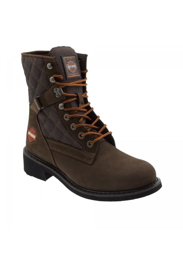 Harley Davidson-Men's Brown New Worker Boots 100078 D04-08 1