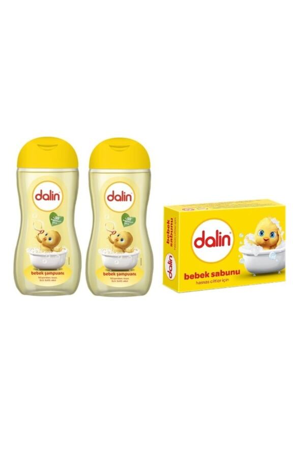 Dalin Bebek Şampuanı 200 Ml 2'li + Bebek Sabunu Özel Set