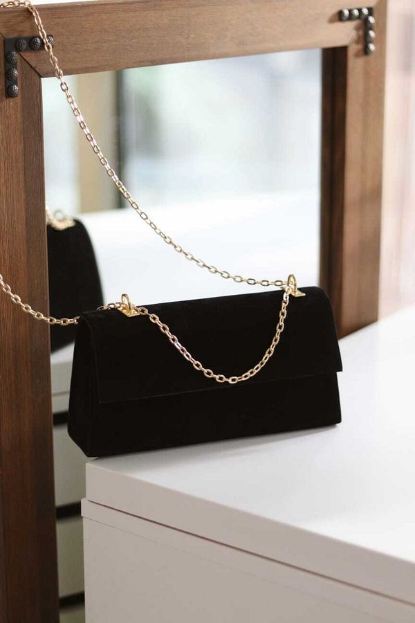Suede chain bag new arrivals