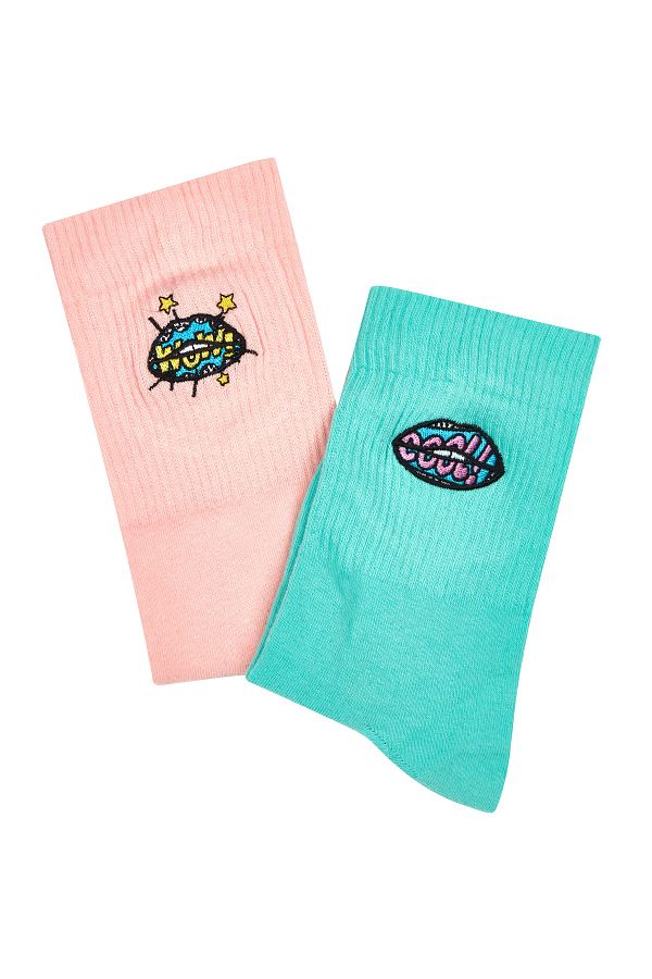 SosyalBen Bensu Sorel Design Socks Trendyol