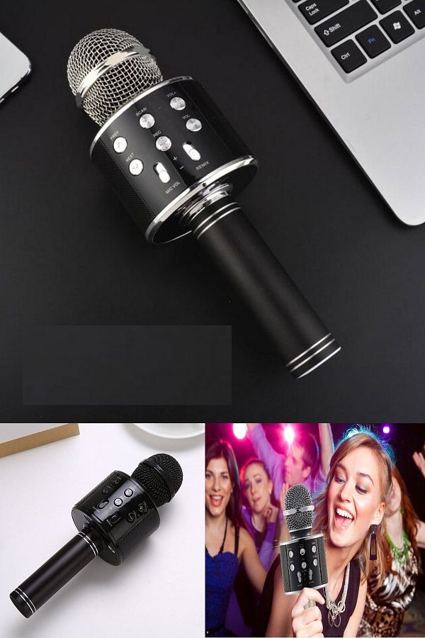 Midday-Karaoke Microphone Speaker with Bluetooth Connection Offering High Quality Sound Experience 1