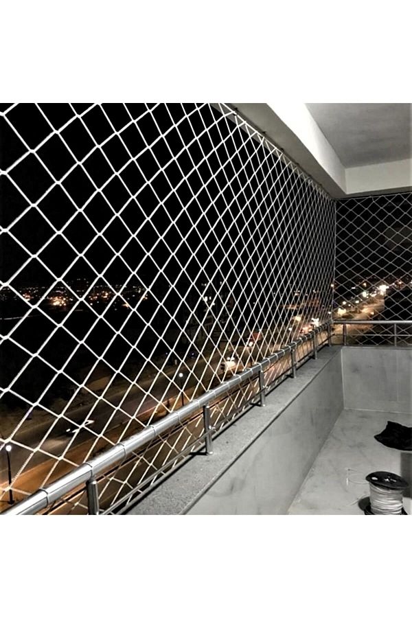 KADİRTARIM-3 Mm Thick Child Safety Net - 2.50 X 10 Meters Balcony and Cat Safety Net 1